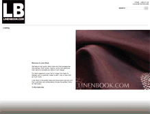 Tablet Screenshot of linenbook.com